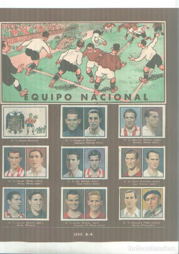 Sports collectibles: Cromos: Gallina Blanca: Equipo nacional +C.F.Barcelona + Real Oviedo -