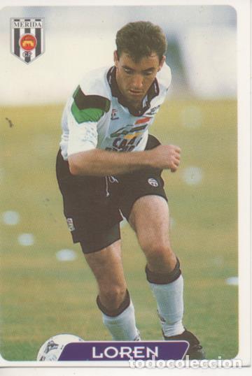 Collezionismo sportivo: Cromo E004061: Trading Card. Las Fichas de la Liga 95-96. n&ordm; 349 Loren. Defensa. Merida C.P. - LPF