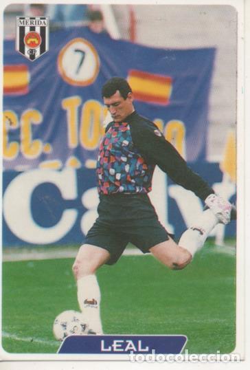 Collezionismo sportivo: Cromo E004059: Trading Card. Las Fichas de la Liga 95-96. n&ordm; 345 Leal. Portero. Merida C.P. - LPF