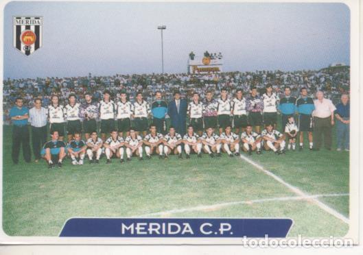 Collezionismo sportivo: Cromo E004057: Trading Card. Las Fichas de la Liga 95-96. n&ordm; 343 Merida. C.P. 1912 - LPF