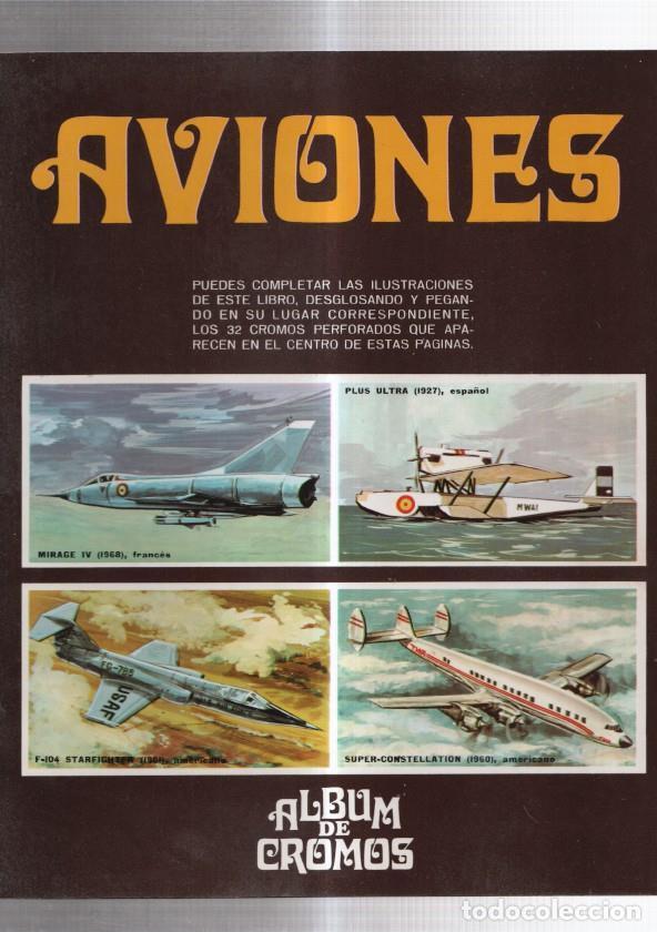 Collezionismo sportivo: Album de cromos: Aviones - B.Botia y Javier Susaeta