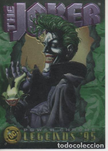 Collezionismo sportivo: Cromo E004701: Trading Card. DC Power Chrome. Legends'95, n&ordm; 92 The Joker - B.Bolland