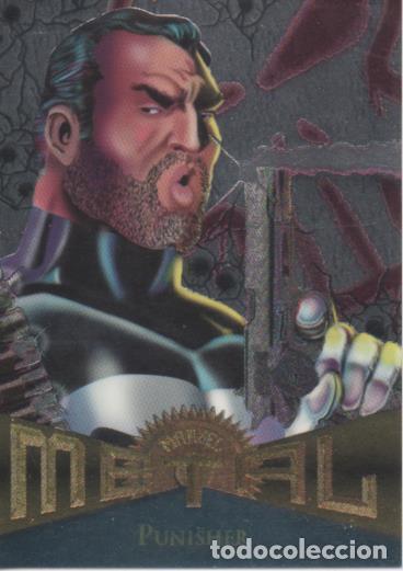 Collectionnisme sportif: Cromo E004786: Trading Card. Marvel Metal, n&ordm; 69 punisher - George Perez