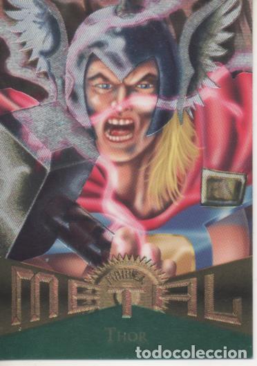 Sammelleidenschaft Sport: Cromo E004782: Trading Card. Marvel Metal, n&ordm; 13 Thor - Frank Lopez