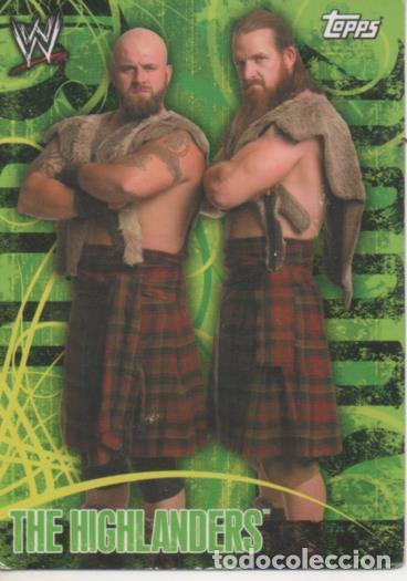 Collezionismo sportivo: Cromo E004835: Trading Card. Toops World Wrestling 2007, n&ordm; 110 The Highlanders - Varios