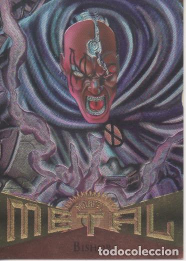 Colecionismo desportivo: Cromo E004779: Trading Card. Marvel Metal, n&ordm; 2 Bishop - Ken Lashley