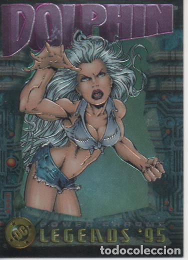 Colecionismo desportivo: Cromo E004727: Trading Card. PC. Power Chrome. Legends'95, n&ordm; 120 Dolphin - M.Egeland