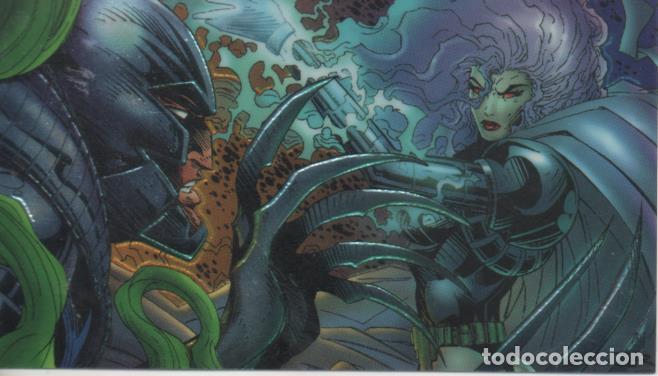 Coleccionismo deportivo: Cromo E004384: Trading Card. WildC.A.T.S Covert.Action.Teams. N&ordm; 87 Warblade Vs. Apestry - Rebner &