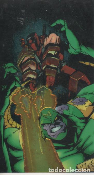 Coleccionismo deportivo: Cromo E004377: Trading Card. WildC.A.T.S Covert.Action.Teams. N&ordm; 76 Maul Vs Pike - Joel Thomas