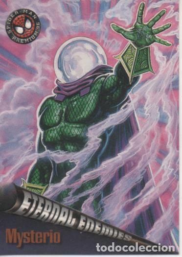 Coleccionismo deportivo: Cromo E004555: Trading Card. Spiderman Premium'96, n&ordm; 70 Mysterio - Bob Larkin