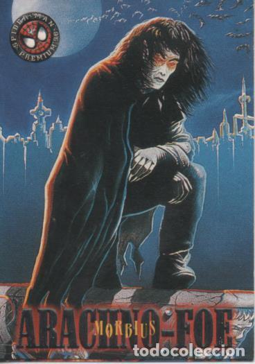 Collezionismo sportivo: Cromo E004545: Trading Card. Spiderman Premium'96, n&ordm; 40 Spiderman VS Green Goblin - Greg & Tim Hild