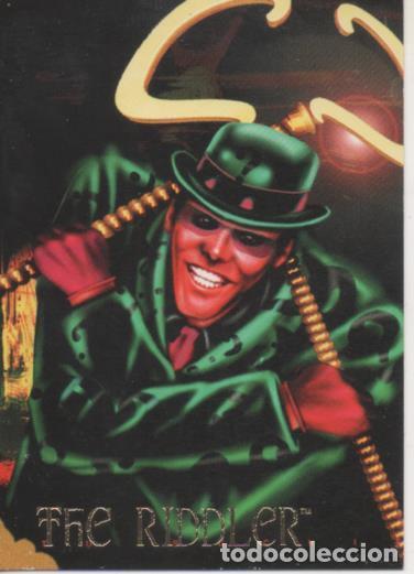 Collectionnisme sportif: Cromo E004584: Trading Card. Skybox Villains, n&ordm; 39 The Riddler - Stu Suchit