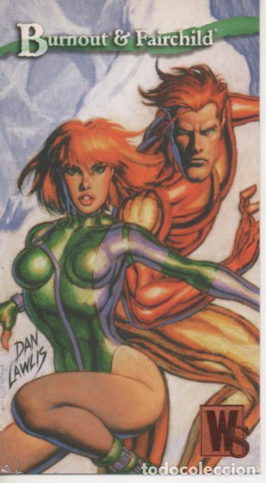Collectionnisme sportif: Cromo E004468: Trading Card. Wildstorm Gallery, n&ordm; 23 Burnout & Fairchild - Dan Lawis