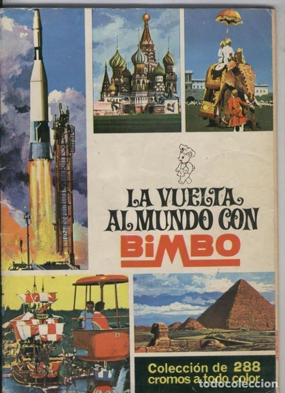 Collectionnisme sportif: Album de Cromos: La vuelta al mundo con Bimbo (ALBUM VACIO) - Varios