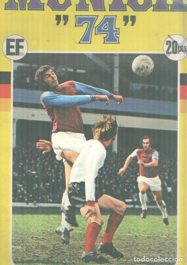 Collectionnisme sportif: Album de Cromos: MUNICH 74 -