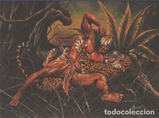 Coleccionismo deportivo: Trading Car: TARZAN - JOE JUSKO, Edgar Rice Burroughs Collection: No.57 - Edgar Rice Burroughs, Joe