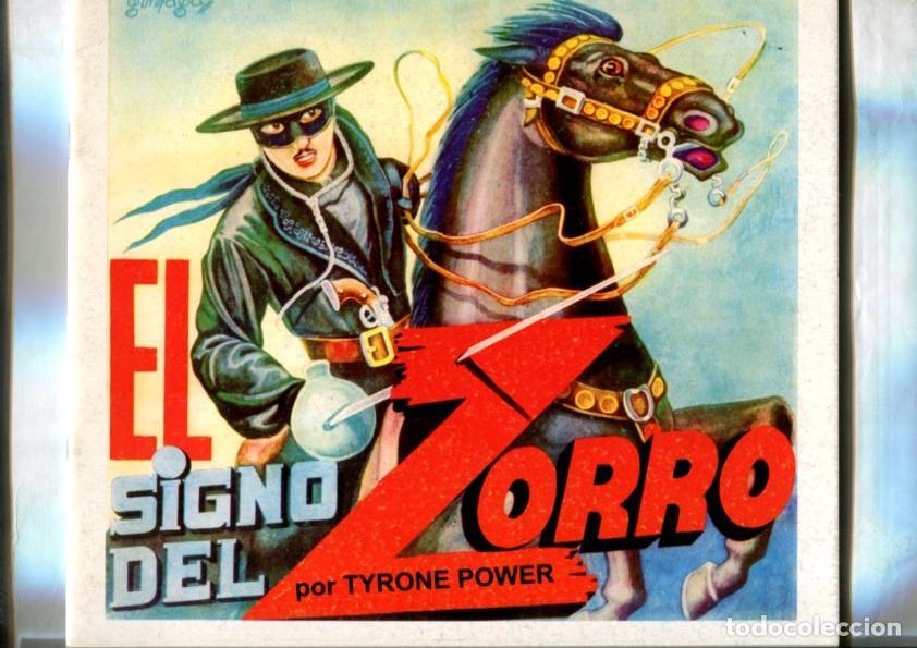 Coleccionismo deportivo: Album Facsimil de Cromos: El signo del Zorro