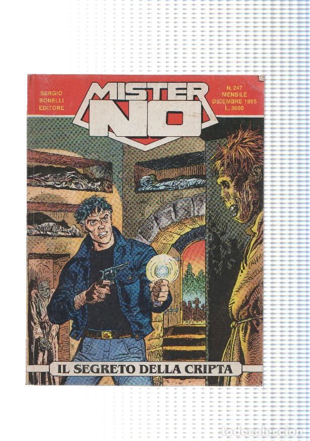 Coleccionismo deportivo: Mister NO numero 247: UIl segreto della cripta - varios