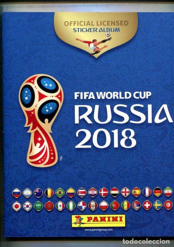 Coleccionismo deportivo: Album vacio de Cromos de la coleccion Fifa World CUP RUSSIA 2018