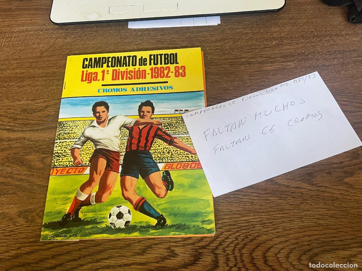 Coleccionismo deportivo: ALBUM CROMOS FUTBOL 1982-83 MATEO MIRETE INCOMPLETO A FALTA DE 66 CROMOS