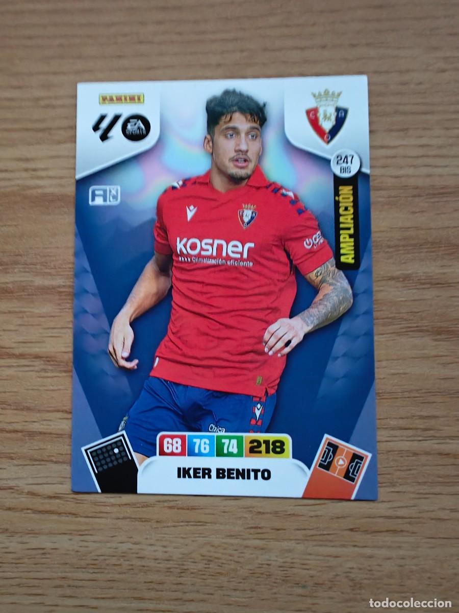 Coleccionismo deportivo: 247 BIS Iker Benito Actualizacion Adrenalyn XL 25 26 Osasuna Pocket Box Platinum 2025 2026