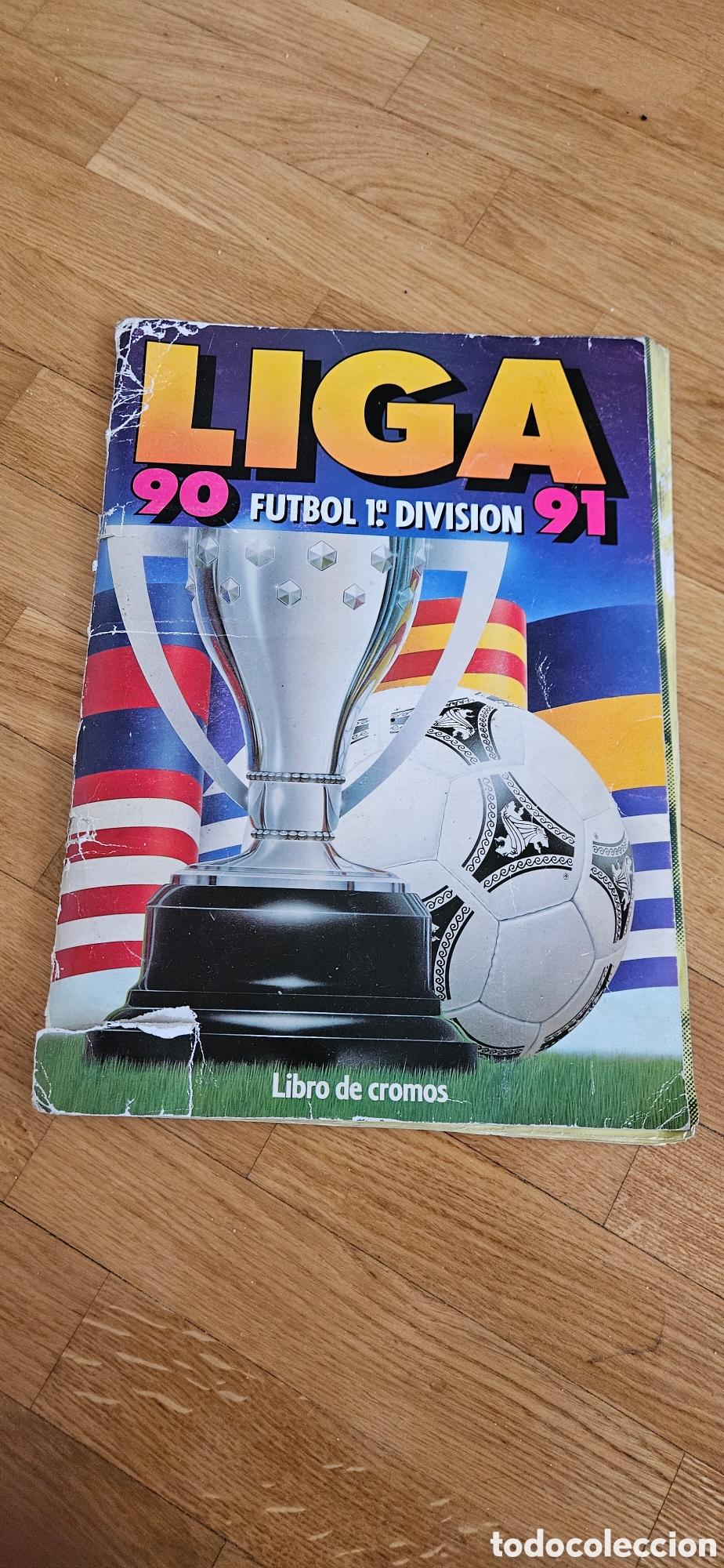 Coleccionismo deportivo: Album este 90 91 1990 1991