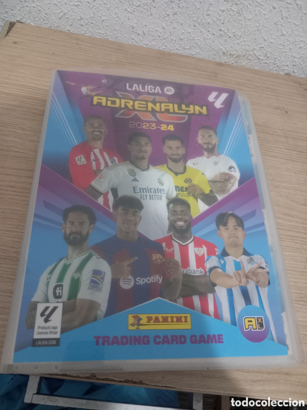 Coleccionismo deportivo: ADRENALYN 23/24 CON 385 CROMOS,,VER FOTOS