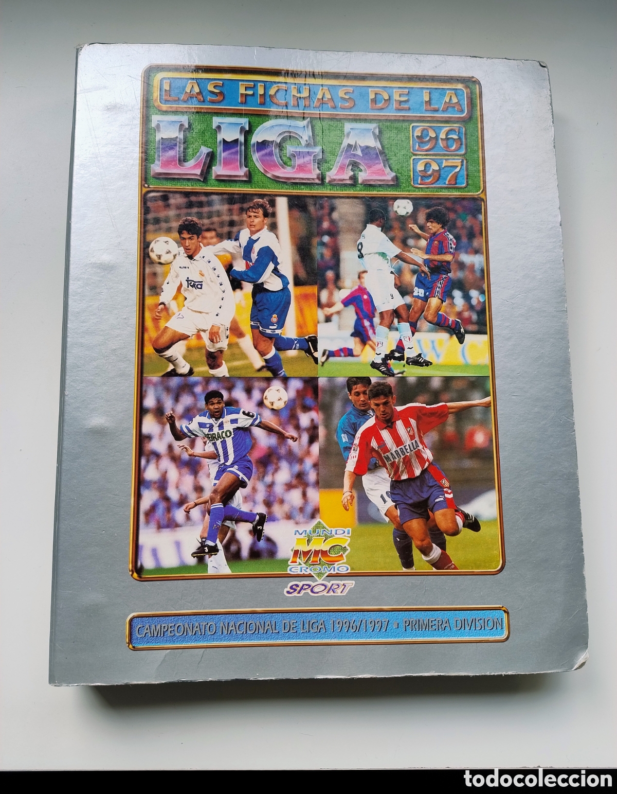 Coleccionismo deportivo: Album mundicromo Liga 1996-98