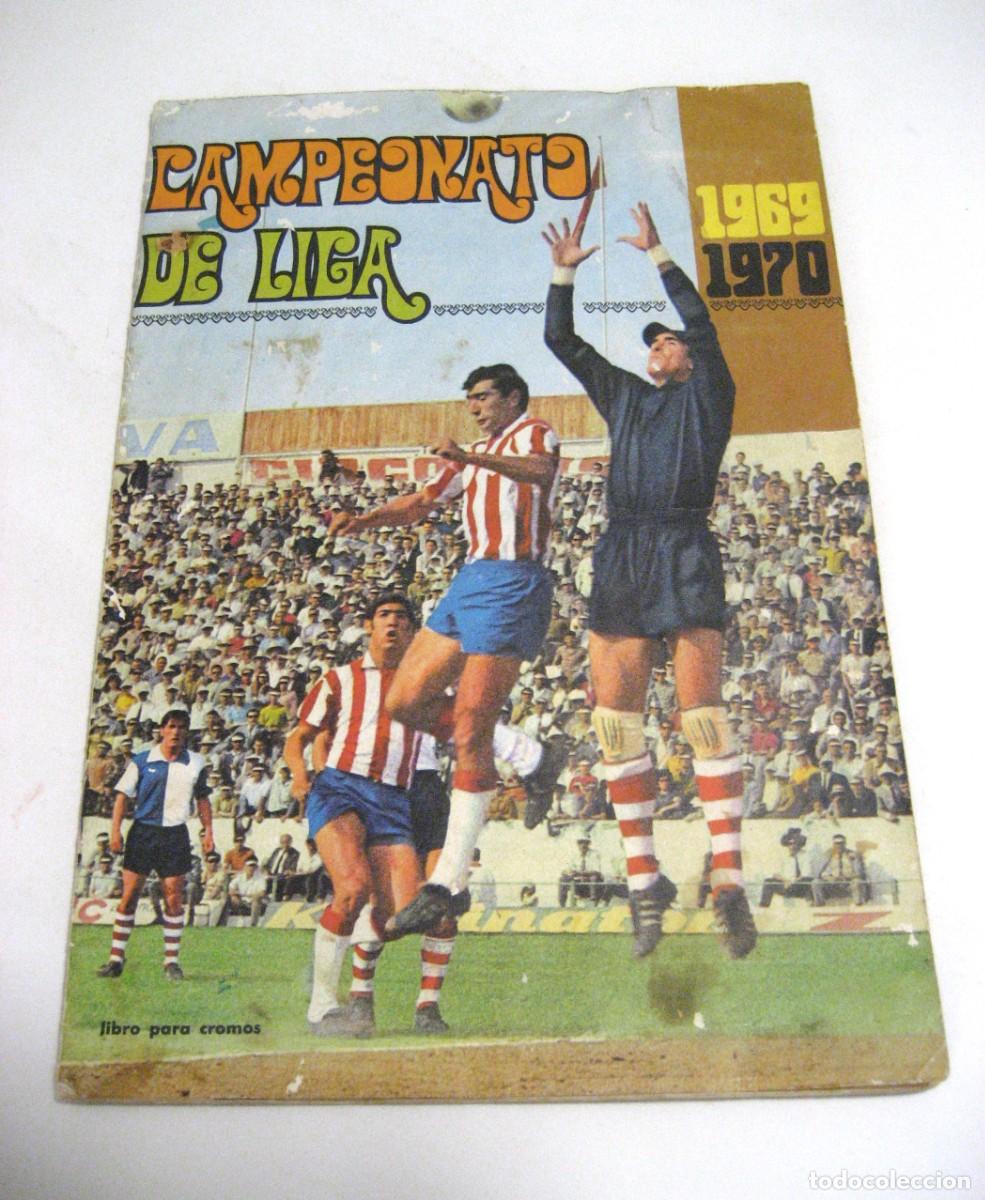 Coleccionismo deportivo: ALBUM DE CROMOS LIGA 1969 1970 69 70. FHER DISGRA, 1969.