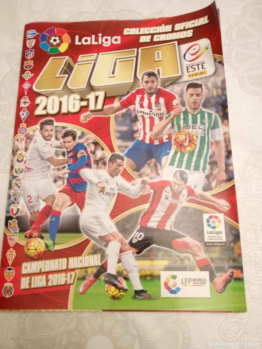 Coleccionismo deportivo: &Aacute;lbum oficial de cromos de LaLiga de la temporada 2016-17