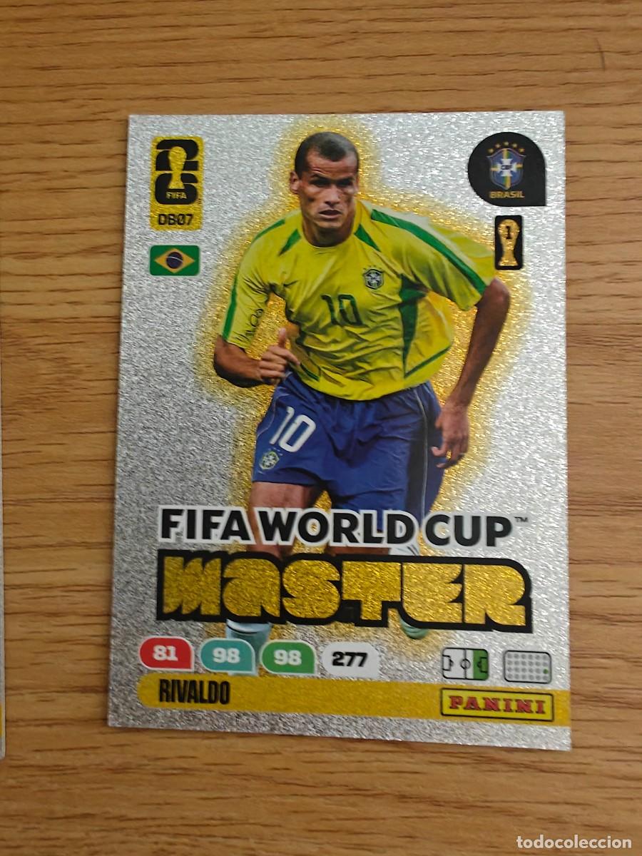 Coleccionismo deportivo: Rivaldo DB 07 Panini FIFA World Cup 26 Dream Box Legend Master Brasil Adrenalyn XL 2026