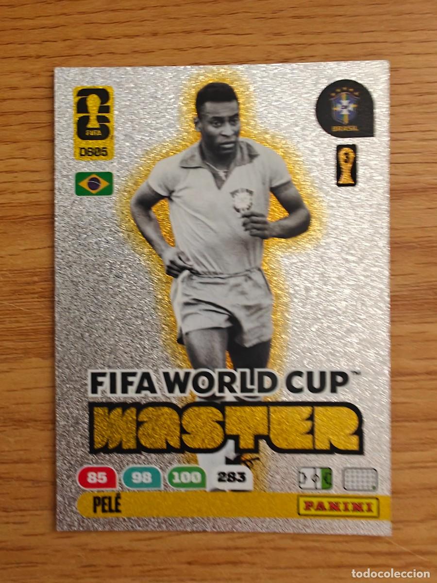 Coleccionismo deportivo: Pel&eacute; DB 05 Panini FIFA World Cup 26 Dream Box Legend Master Brasil Adrenalyn XL 2026