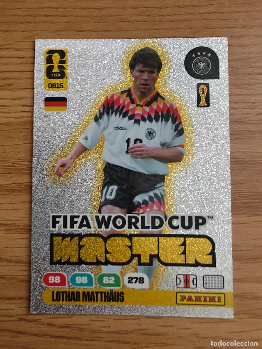 Coleccionismo deportivo: Lothar Matth&auml;us DB 15 Panini FIFA World Cup 26 Dream Box Legend Master Alemania Adrenalyn XL 2026