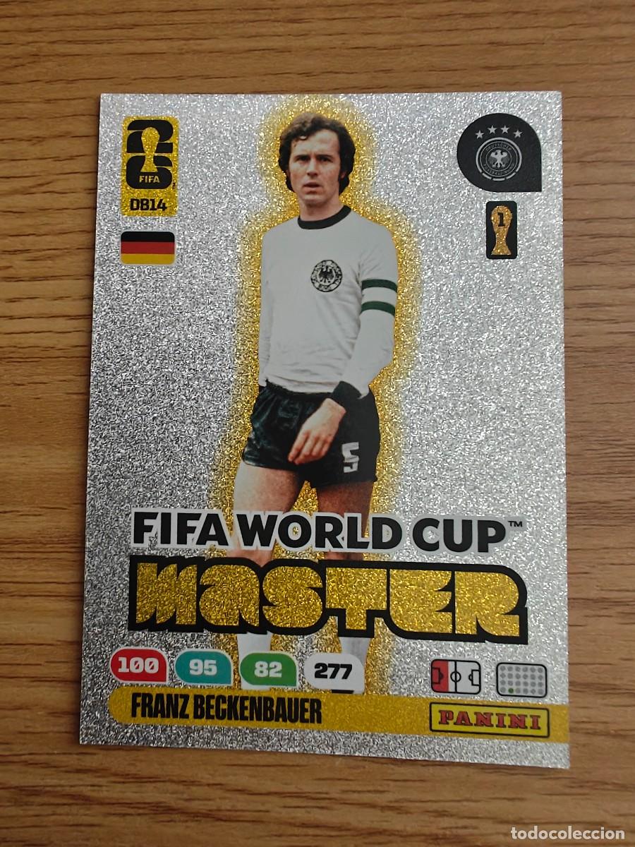 Coleccionismo deportivo: Franz Beckenbauer DB 14 Panini FIFA World Cup 26 Dream Box Legend Master Alemania Adrenalyn XL 2026