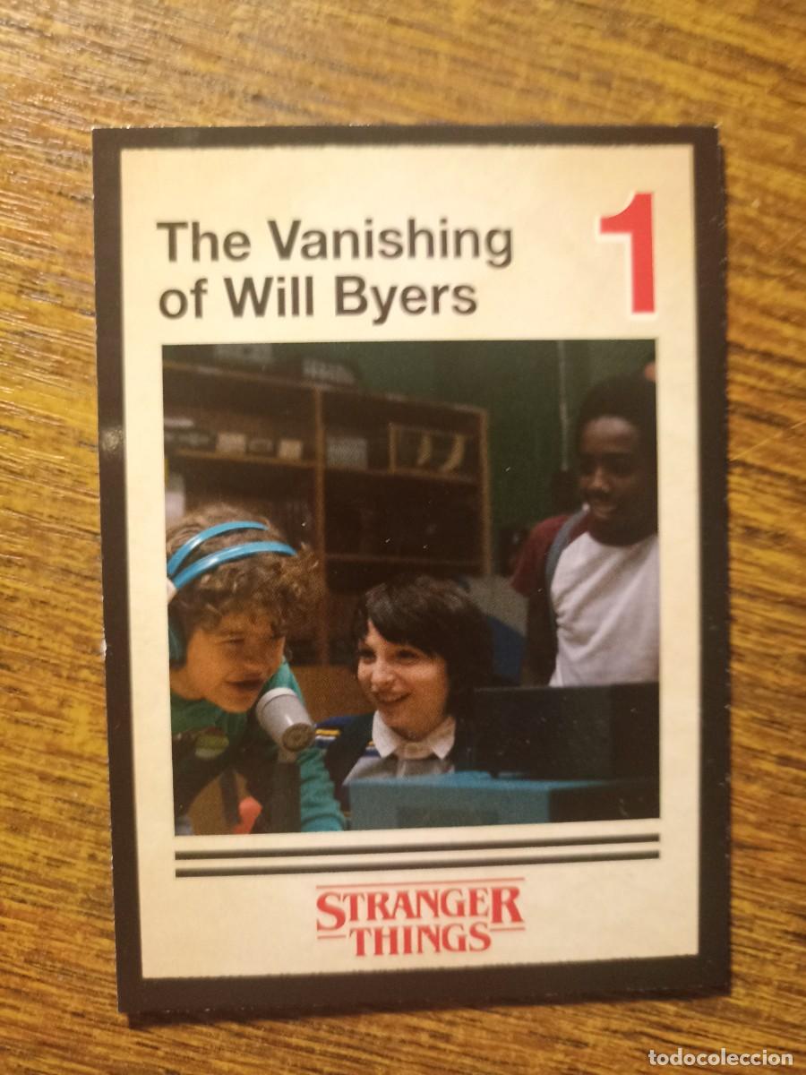 Coleccionismo deportivo: 3 Trading Cards Stranger Things Netflix