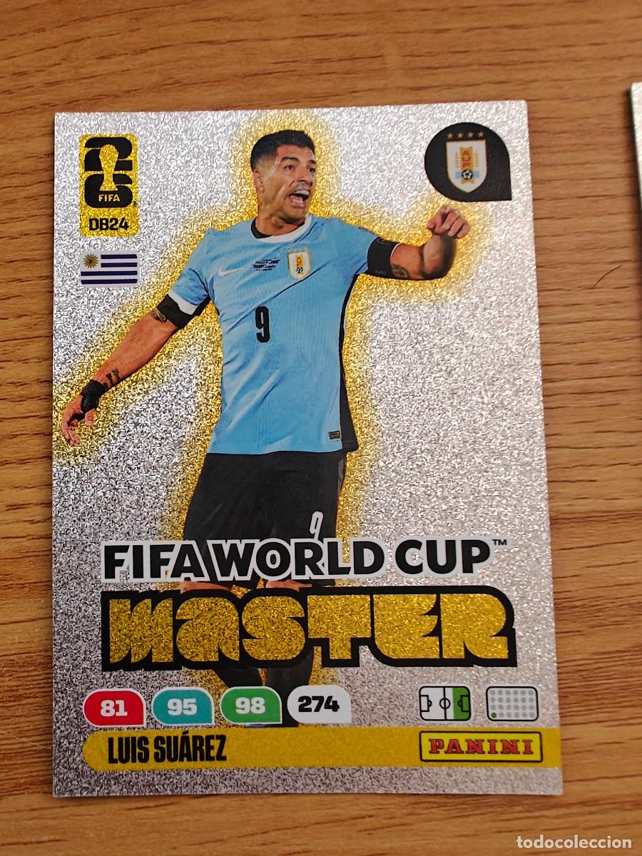 Coleccionismo deportivo: Luis Su&aacute;rez DB 24 Panini FIFA World Cup 26 Dream Box Legend Master Uruguay Adrenalyn XL 2026
