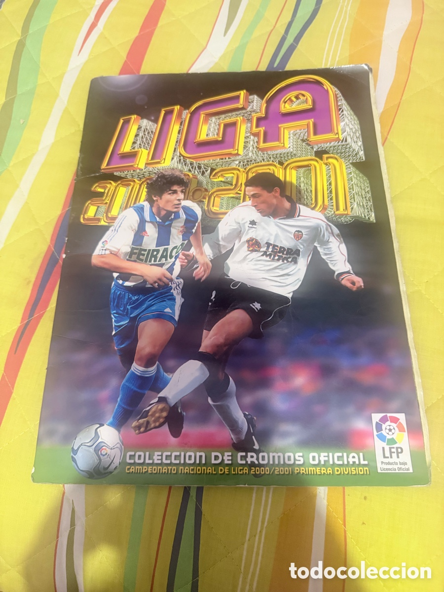 Coleccionismo deportivo: ALBUM SEMICOMPLETO ESTE 00 01 2000 2001 CON INFINIDAD DE DOBLES, MUCHOS FICHAJES Y MUY BUEN ESTADO