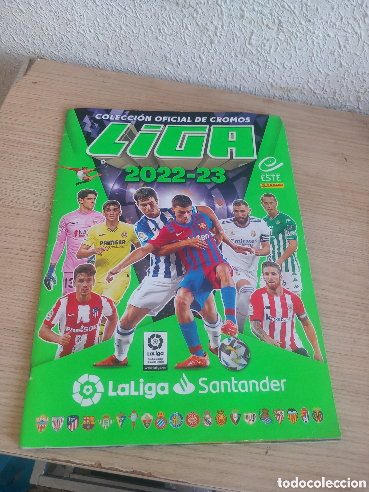 Coleccionismo deportivo: LIGA ESTE 22/23 CON 340 CROMOS,,VER FOTOS
