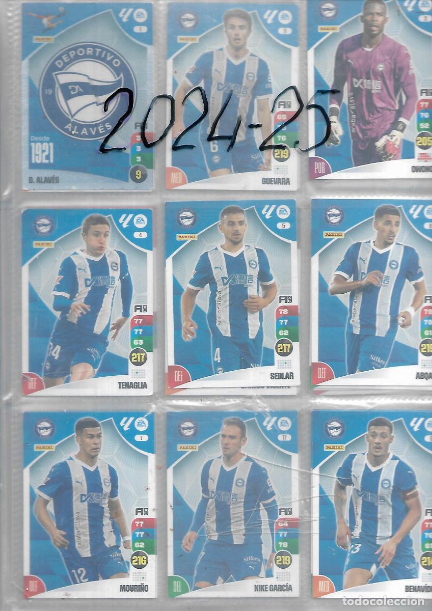 Coleccionismo deportivo: ALBUM CON LA COLECCION DE 500 FICHAS DE ADRENALYN 2024-25