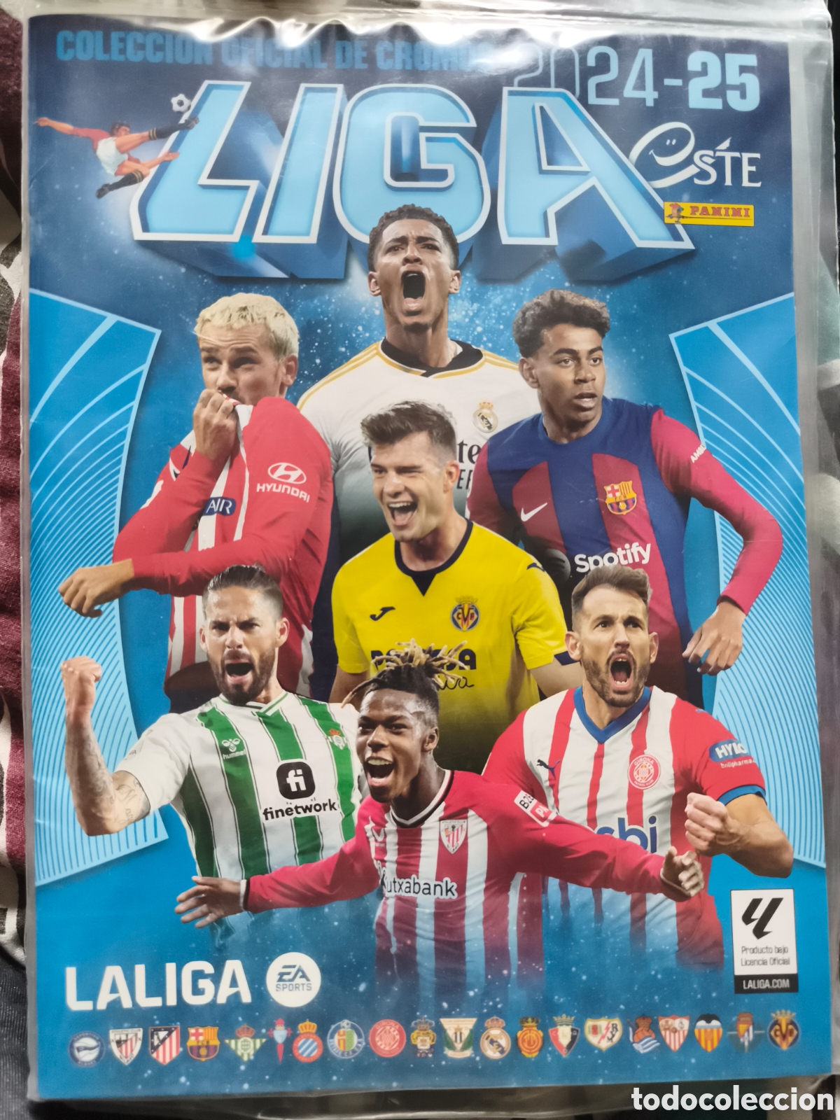 Coleccionismo deportivo: ALBUM VACIO NUEVO LIGA ESTE 2024-2025
