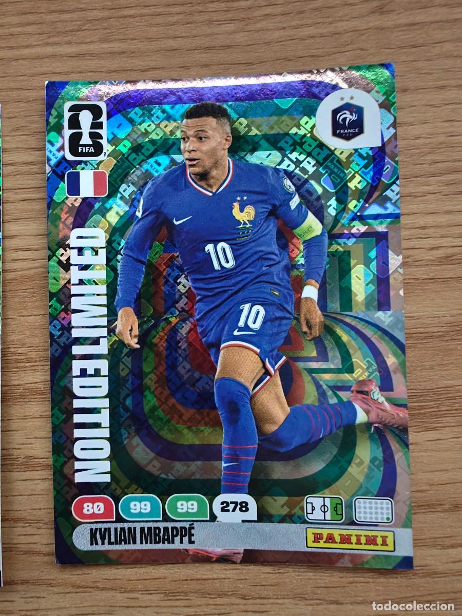 Coleccionismo deportivo: Mbappe Panini FIFA World Cup 26 Limited Edition Francia Adrenalyn XL 2026