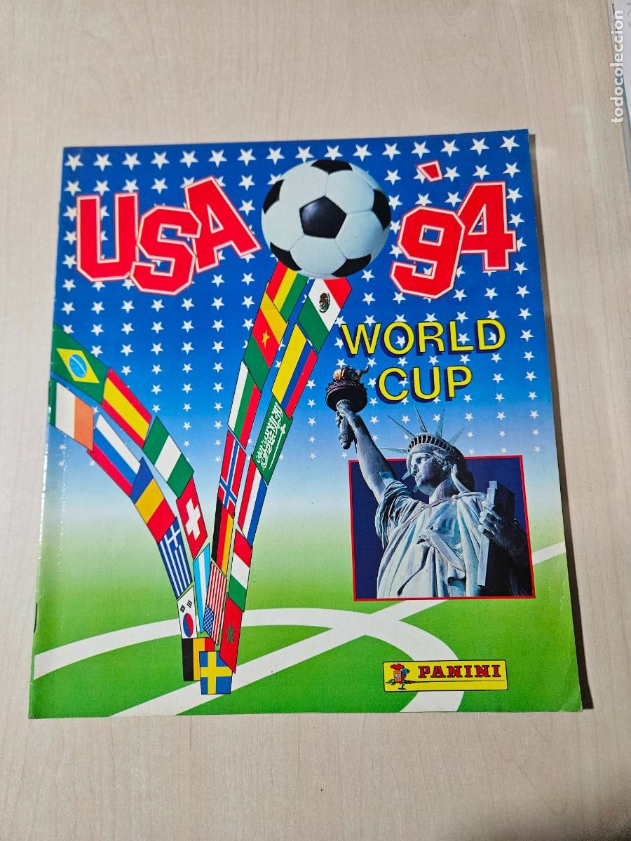 Coleccionismo deportivo: ALBUM PLANCHA PANINI MUNDIAL FUTBOL USA 94 WORLD CUP EEUU 1994
