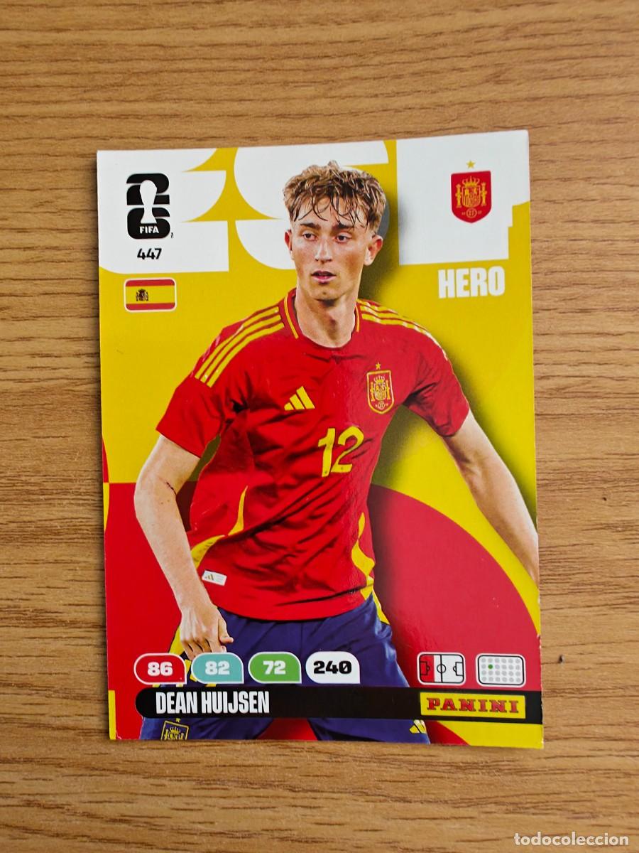 Coleccionismo deportivo: 447 DEAN HUIJSEN Panini FIFA World Cup 26 Espa&ntilde;a Mundial Adrenalyn XL 2026