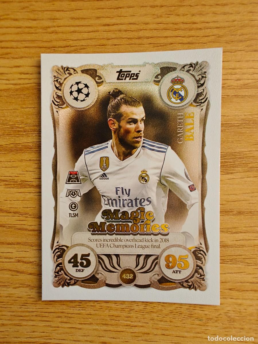 Coleccionismo deportivo: Gareth Bale 432 Match Attax 25 26 Magic Memories Real Madrid 2025 2026