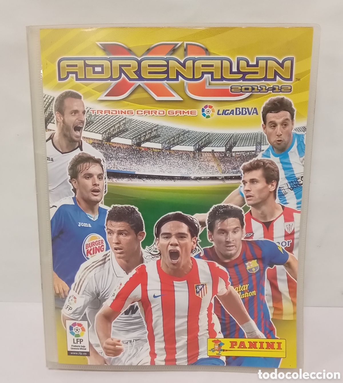 Coleccionismo deportivo: &Aacute;lbum Adrenalyn Liga 2011-12 Panini Con 465 Cromos