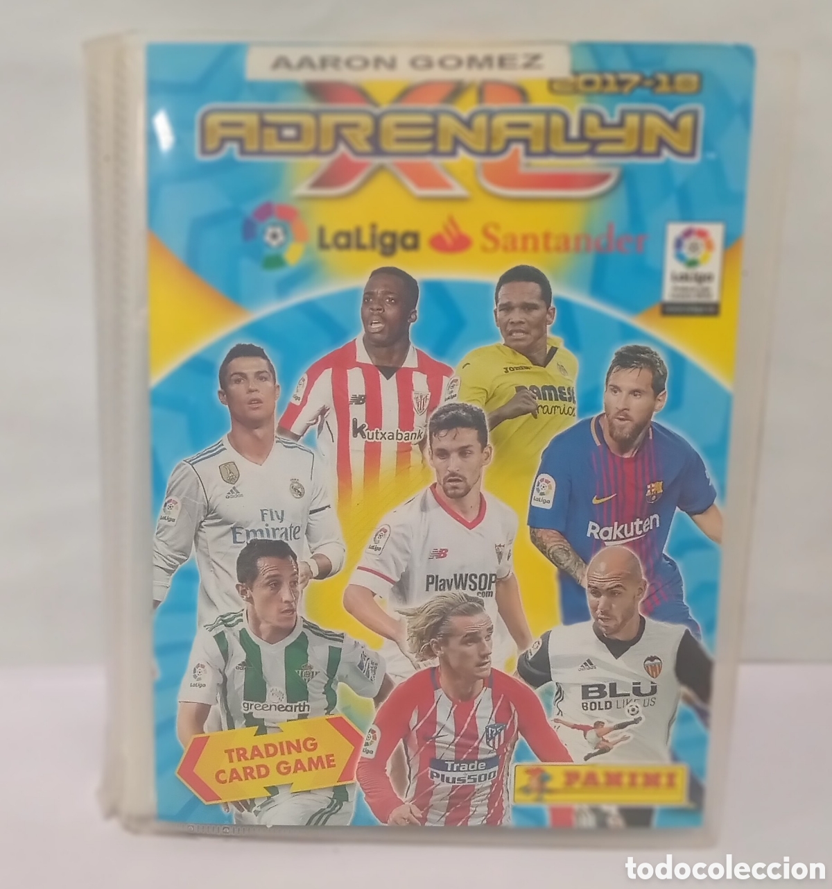 Coleccionismo deportivo: &Aacute;lbum Adrenalyn Liga 2017-18 Panini Con 500 Cromos