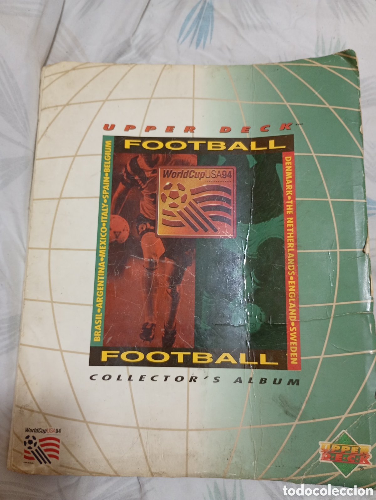Coleccionismo deportivo: &aacute;lbum 1994 mundial upperdeck