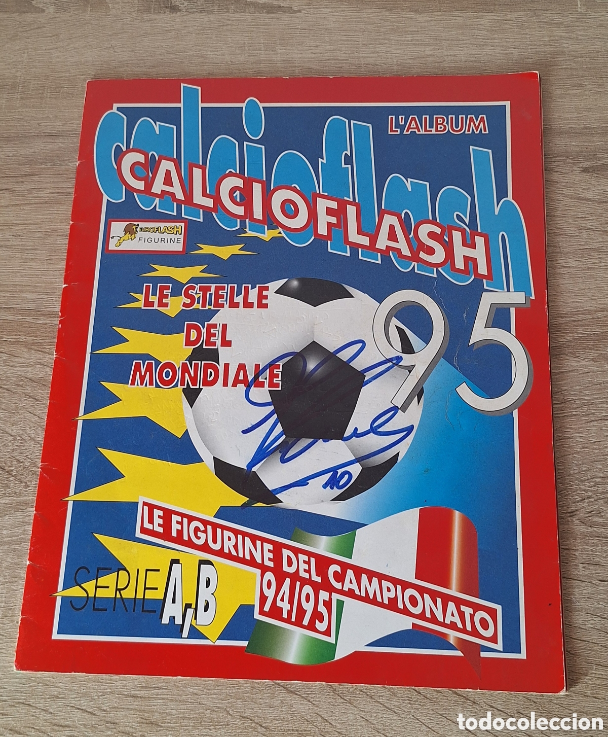 Coleccionismo deportivo: Album de Cromos Calcio Flash 95 Raro