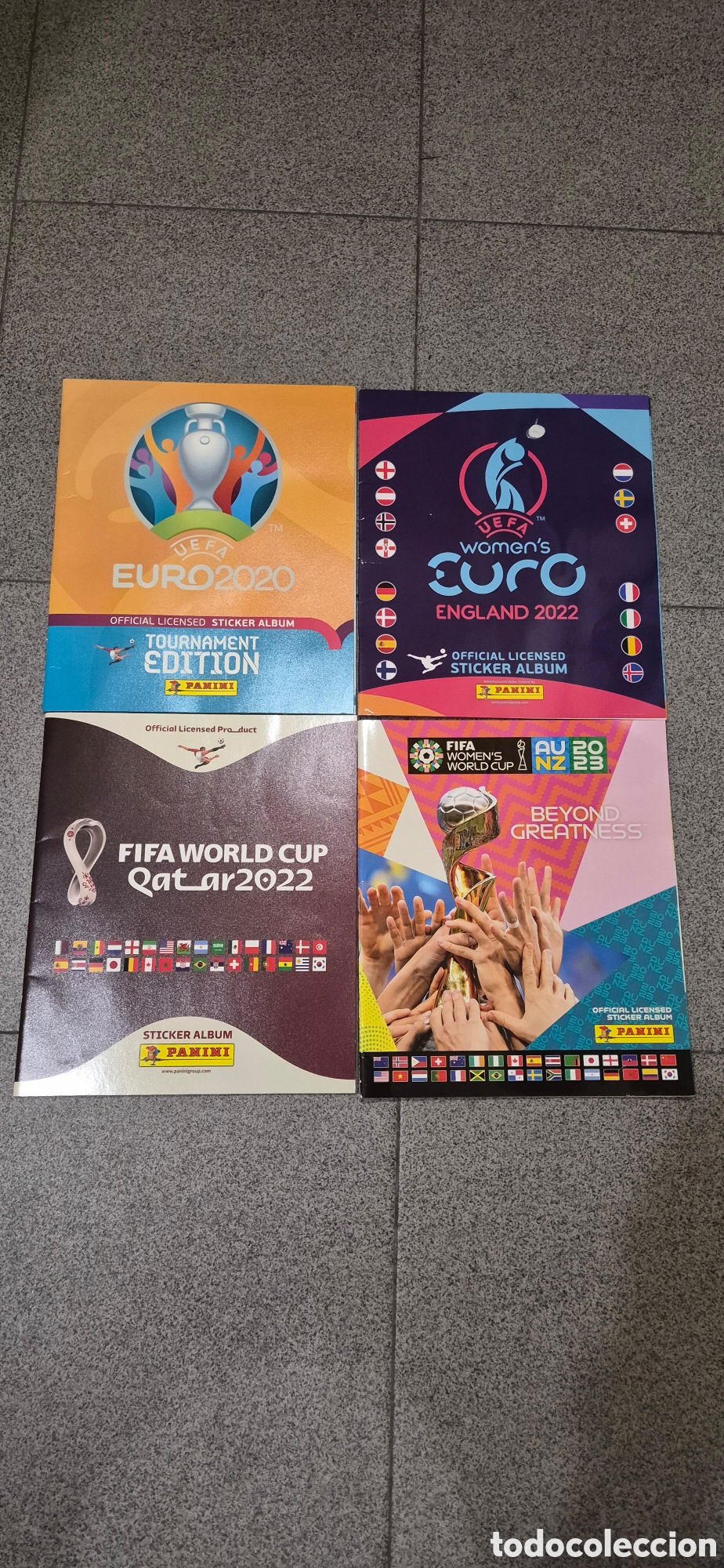 Coleccionismo deportivo: ALBUNES EURO Y MUNDIAL PLANCHA