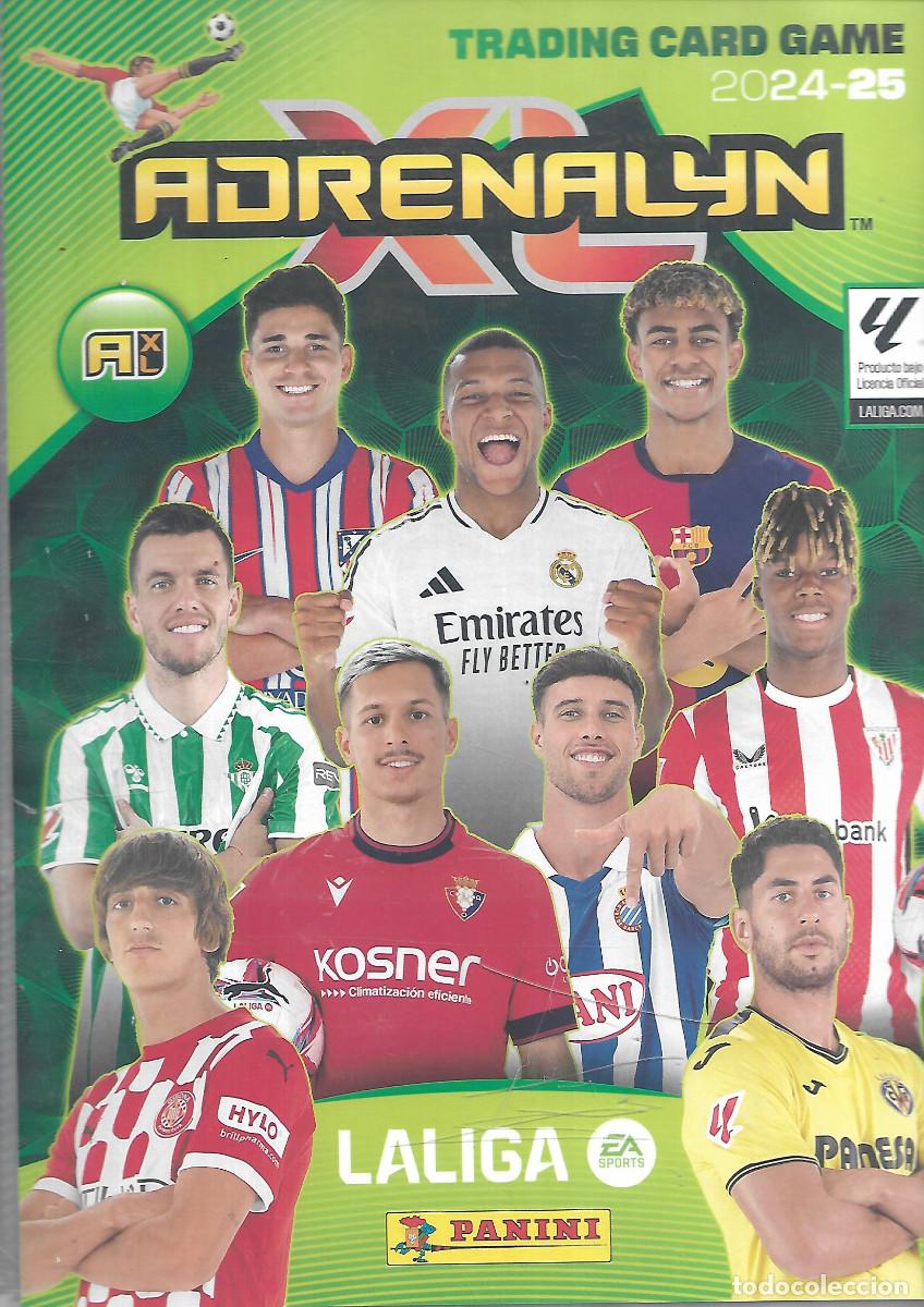 Coleccionismo deportivo: ALBUM CON LA COLECCION DE 500 FICHAS DE ADRENALYN 2024-25